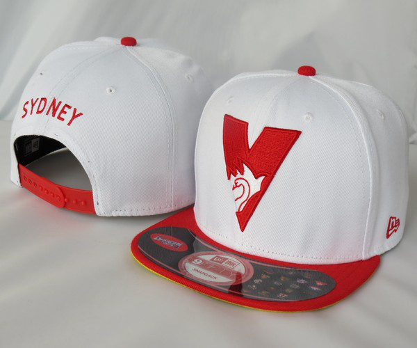 AFL Sydney Swans Snapback Hat NU02